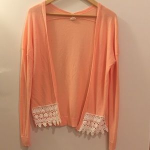 🍑 Lightweight Peach Cardigan from Wild Pearl